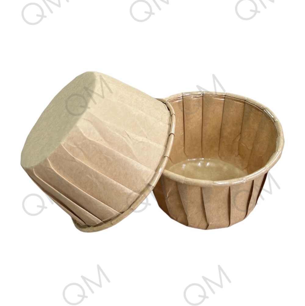 Pasticciere. Форма бумажная "Маффин" 50*40 мм (крафт/крафт) 50 шт