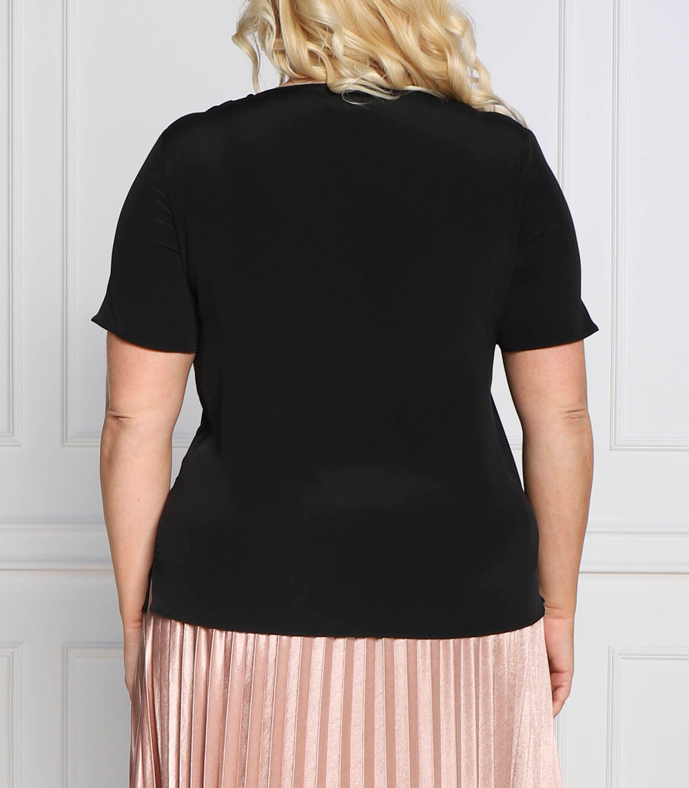 блузка bella pluse size Persona by Marina Rinaldi - черный(1113332)