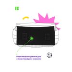 Ранец Berlingo Expert Plus T-Rex style 38*28*16см, 2 отд., с анатомической спинкой