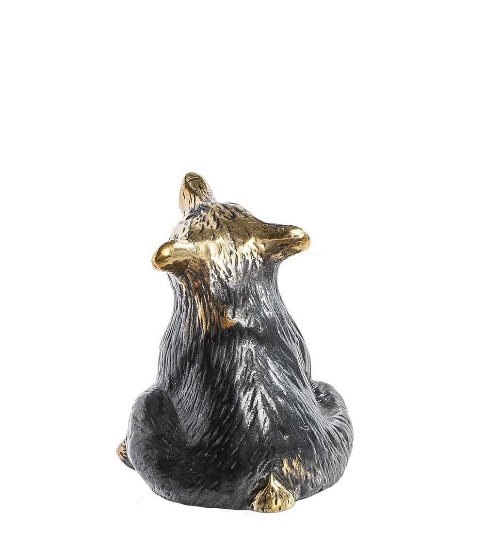 AM-1016 Фигурка «Колокольчик-Медведь» (латунь)