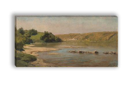 "Река Ока", Поленов В. Д., картина для интерьера (репродукция)