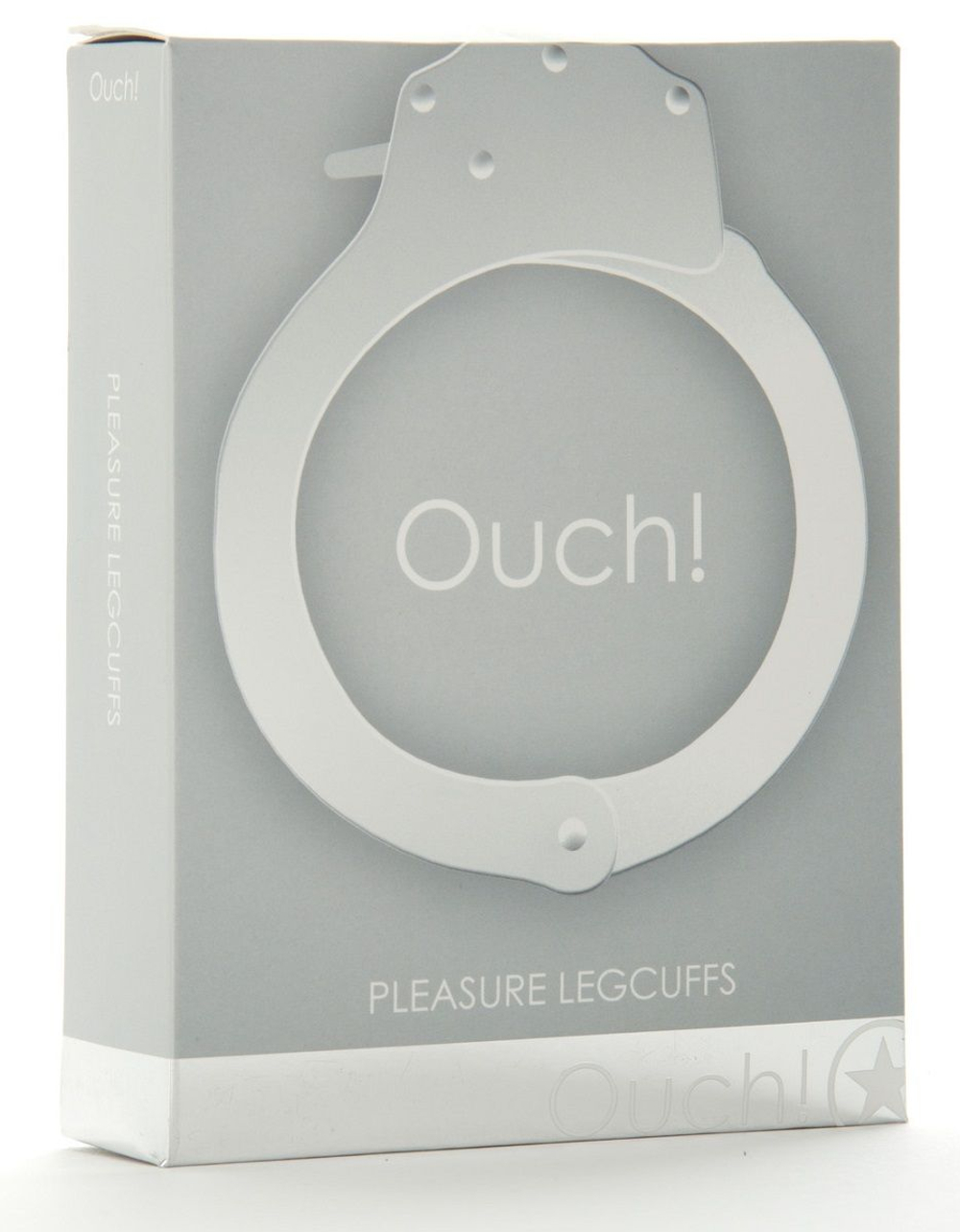 Металлические кандалы Pleasure Legcuffs Metal (Цвет: серебро)