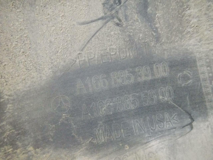 Бампер задний Mercedes GLS X166 (2015-2019) AMG