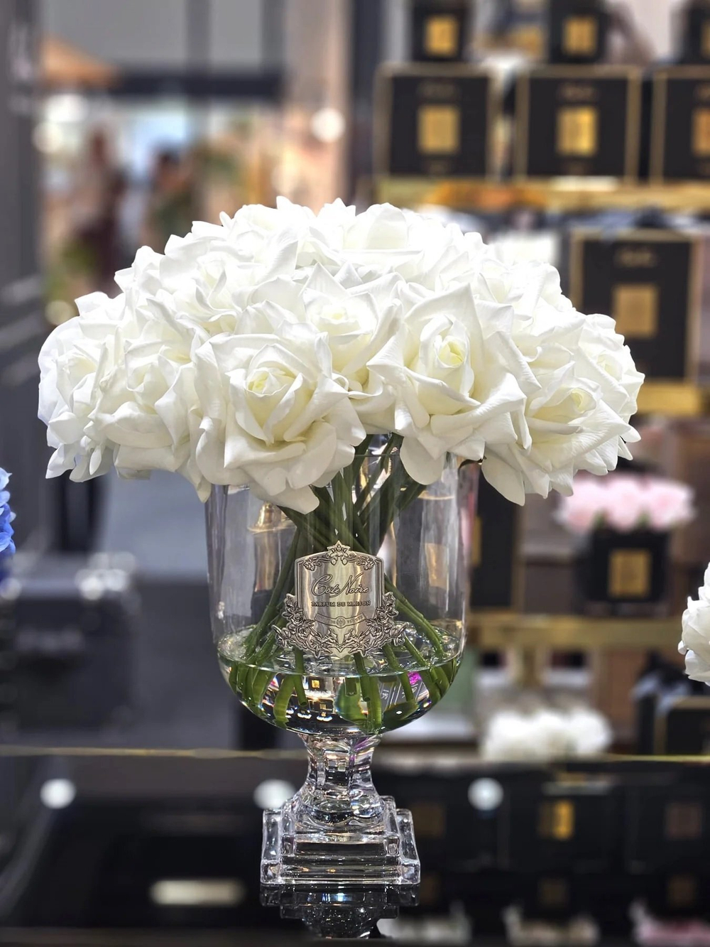 Букет роз ароматизированный и 2 спрея по 10мл Cote Noire Versailles Rose Bouquet слоновая кость/серебряный