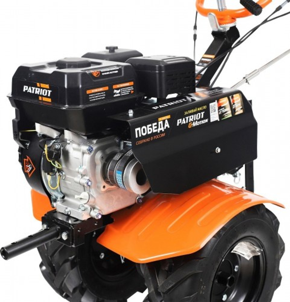 Мотоблок PATRIOT Победа с колесами X-Drive 440107501