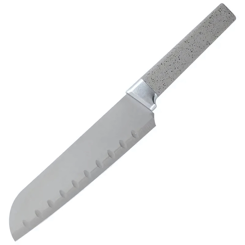 Нож с рукояткой софт-тач MARMOLADA сантоку, 17,8 см