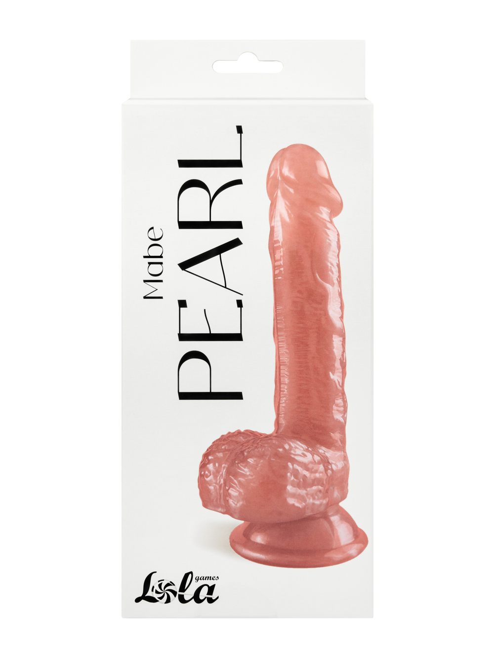 Перламутровый дилдо Mabe Pearl Розовый 9901-02lola