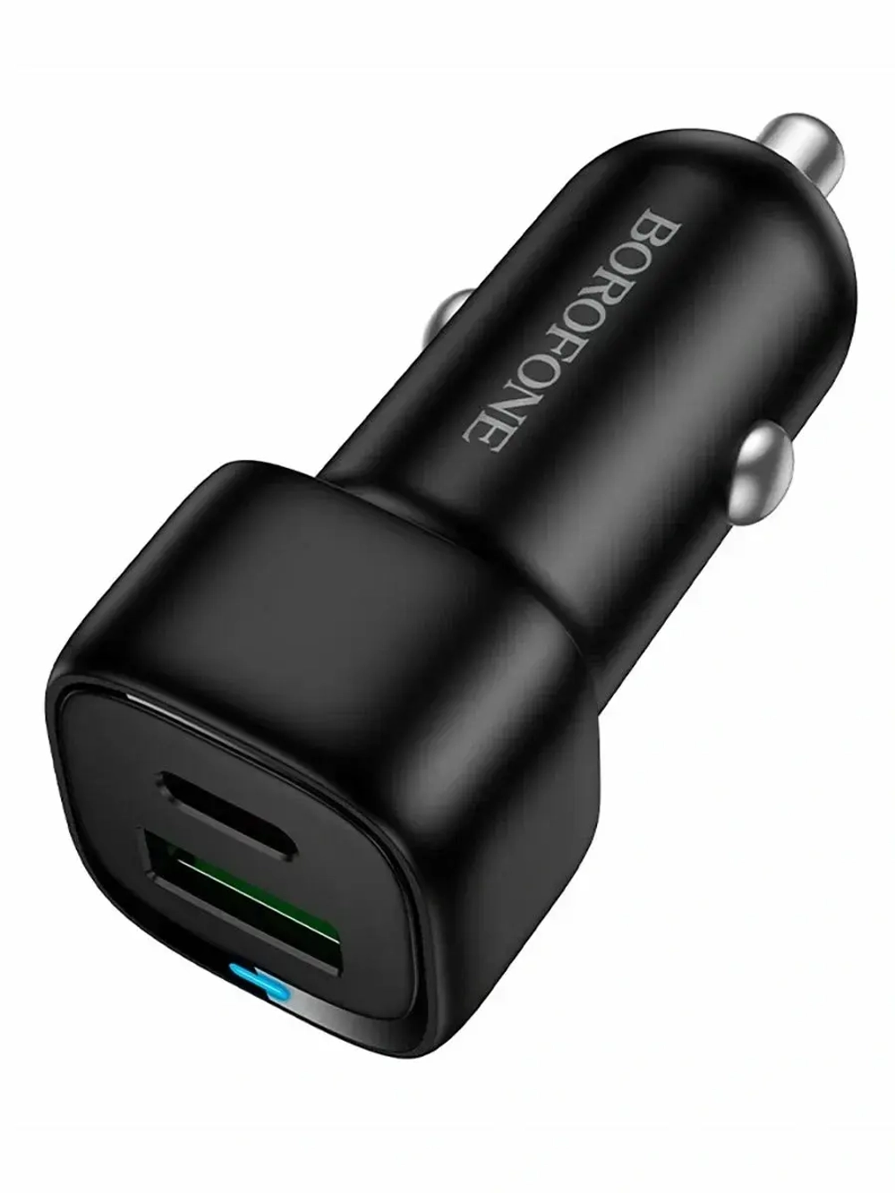 Автомобильное зарядное устройство Borofone BZ34 QC3.0 чёрный