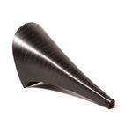 Каблуки женские ABS 7497, 100мм, черный полосатый