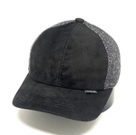 Бейсболка пальтовая ткань+замш/Denkor