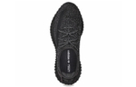 Adidas originals Yeezy Boost 350 V2 black Gypsophila "Black" mesh shock absorption breathable lightweight low-cut sports casual shoes for men and women the same style black