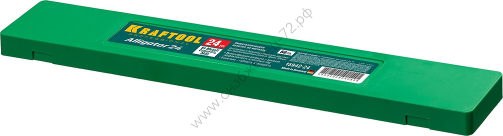 KRAFTOOL Alligator-24 24 TPI, 300 мм, Биметаллическое гибкое полотно по металлу (15942-24)