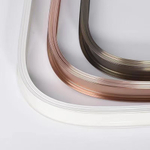 Изогнутый потолочный карниз для штор, алюминий