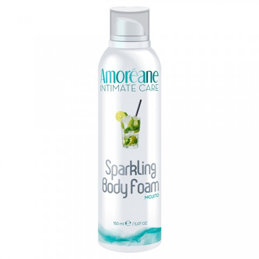 Массажная пена Amoreane Sparkling мохито, 150 мл.