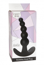 Анальный стимулятор для ношения Bubbles Anal Plug (11 см , черный) (Цвет: черный)