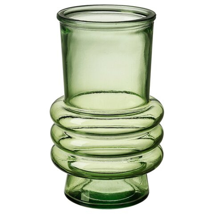 IKEA MYRMOSAIK  (ИКЕА МЙРМОСАИК)  -  Ваза, зеленая, 17 см