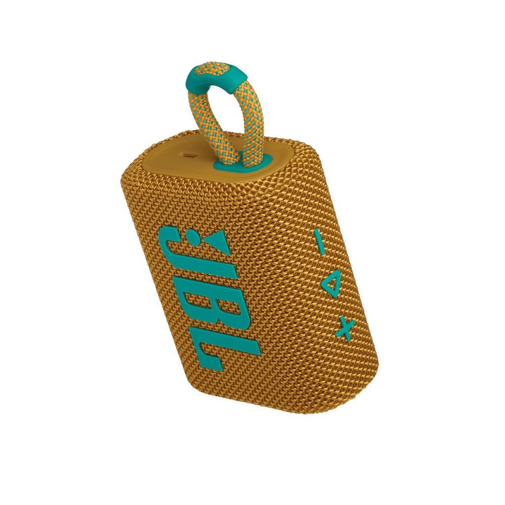 Портативная колонка JBL Go 3 Yellow - 5