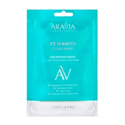 Маска альгинатная с экстрактом мяты и спирулины / ICE SEAWEED ALGIN MASK ARAVIA Laboratories 37 г