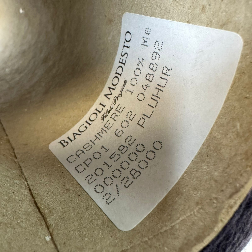 CASHMERE - Biagioli Modesto; 100% кашемир; 1400м/100гр, (2/28000); col. 201582 pluhur
