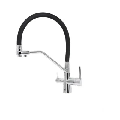 Смеситель Royce Iris для кухни с гибким изливом (RCM-120901CR)