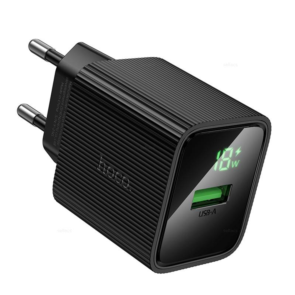 Hoco CS81A Excellent QC3.0 зарядное устройство с цифровым дисплеем