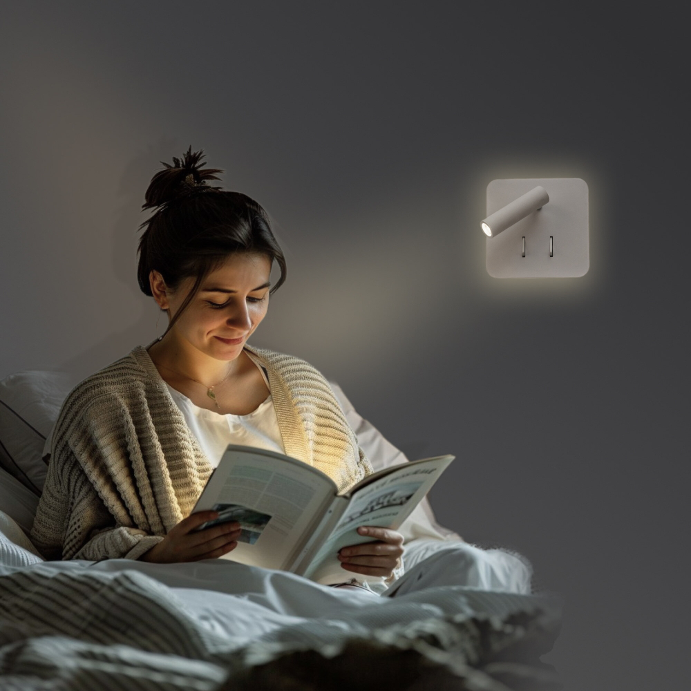 Citilux Декарт CL704420 LED Бра с выключателем Белое