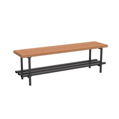 Скамья для раздевалок - без спинки - 1.5м