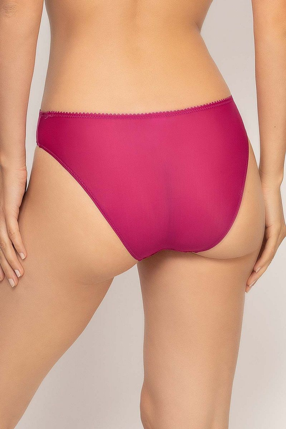 Трусы-слипы Diane с ажуром по центру (Размер: 42) (Цвет: черный)