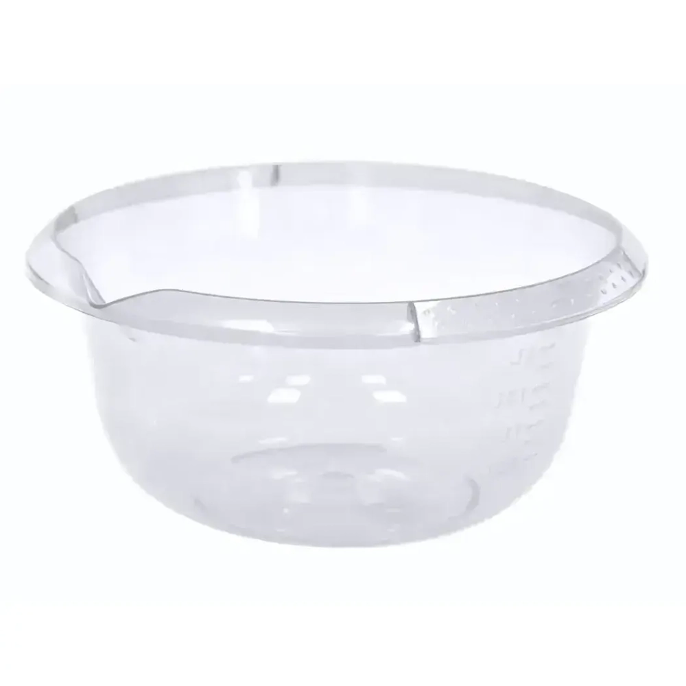 Миска с мерным делением 3л (прозрачный)