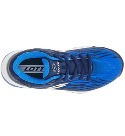 Детские теннисные кроссовки Lotto Mirage 200 II PRT ALR JR - navy blue/all white/dogers blue