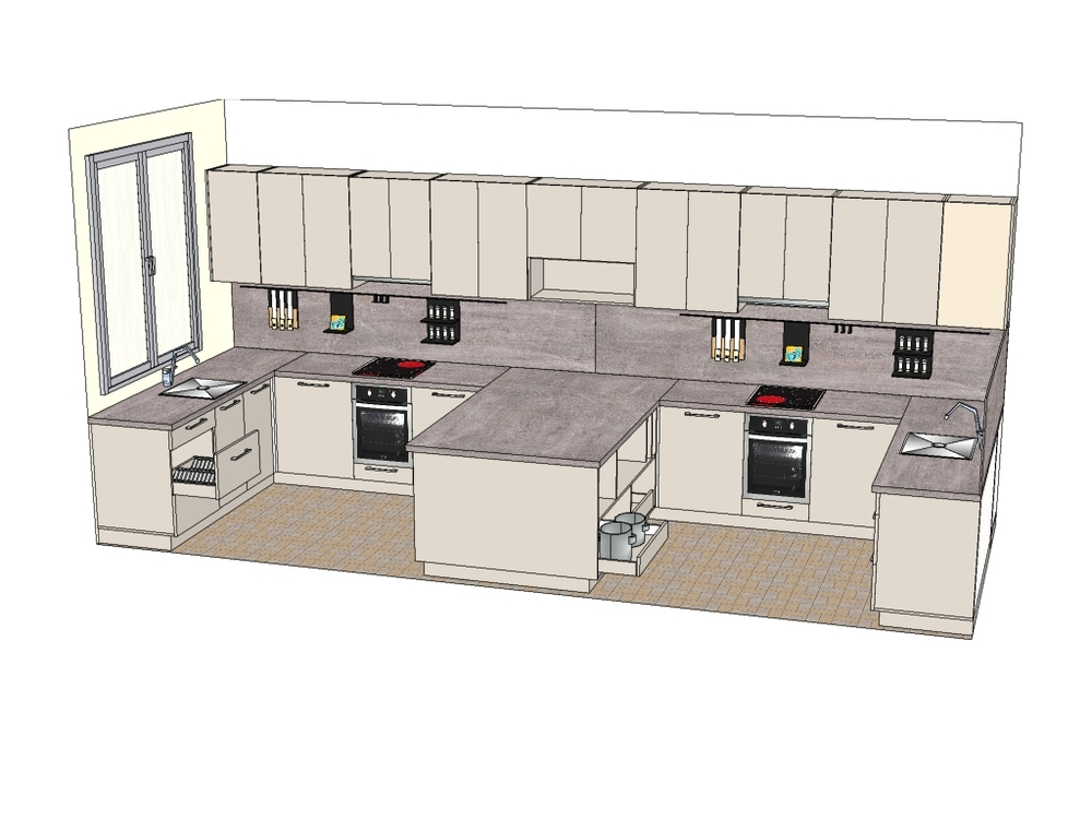 Кухонная мебель для кабинета технологии Вариант 1, 511021915