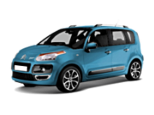 Багажники на Citroen C3 Picasso Минивен с рейлингами 2008-2016