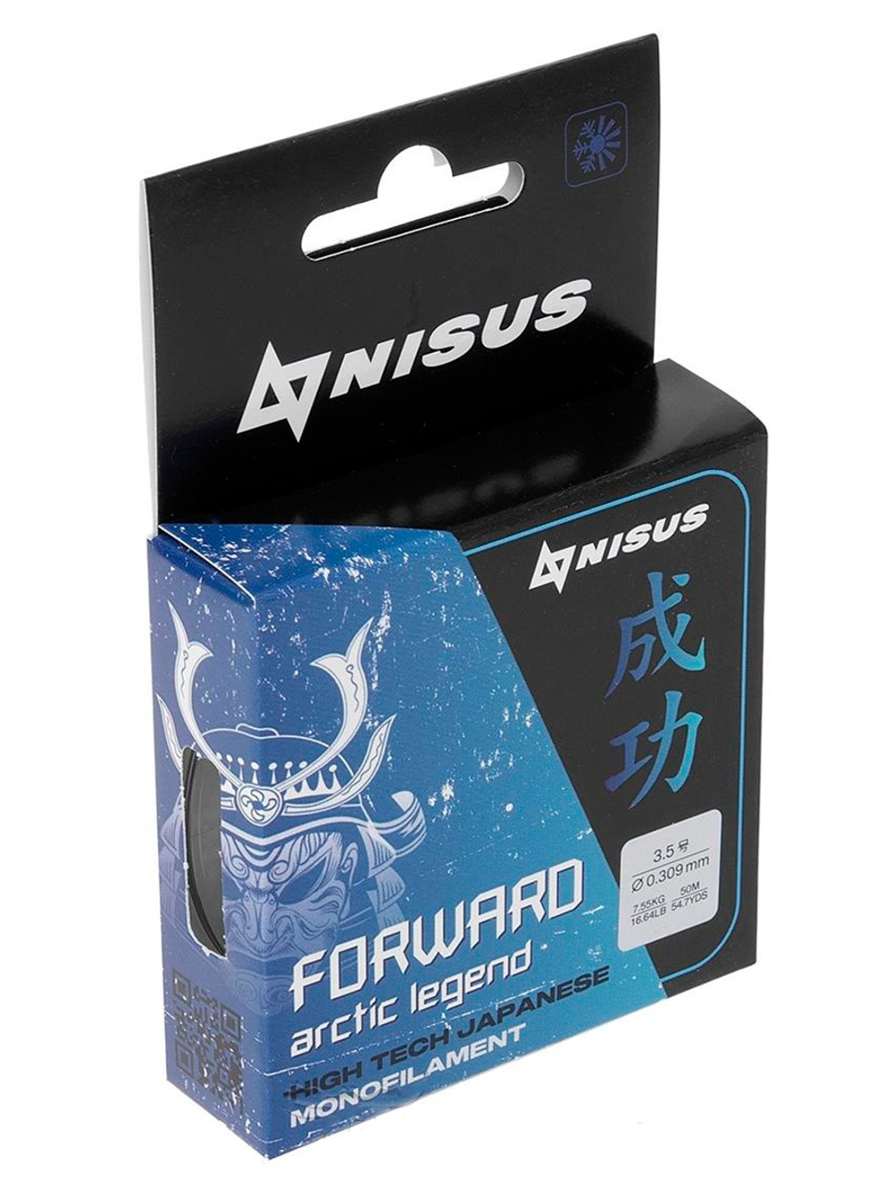 Леска для рыбалки Nisus FORWARD ARCTIC LEGEND Nylon Transparent 0,286mm/50m (N-FAG-0.286-50)