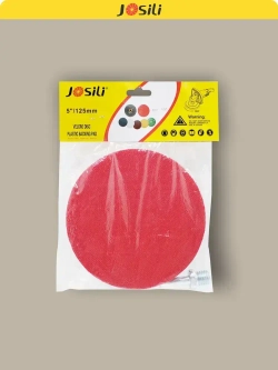 Тарелка опорная 125 мм насадка для дрели и УШМ с липучкой и адаптером (ТОЛСТАЯ)