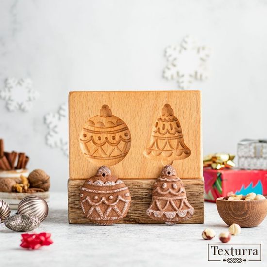 Пряничная форма Шарик и колокольчик