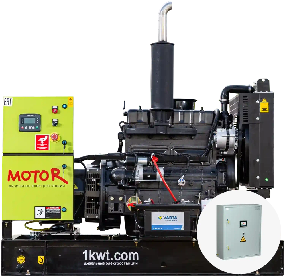 Дизельный генератор MOTOR АД 60-T400 60 кВт RICARDO