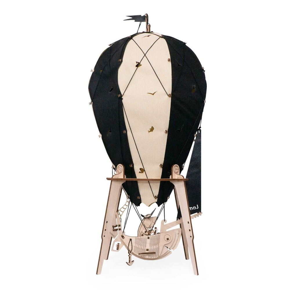 Деревянный конструктор Ночник воздушный шар "Ночной пират" (Lemmo)