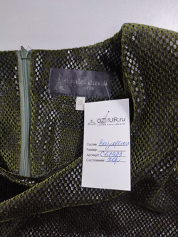 Платье Daniel Duval темно-зеленое 40 размер