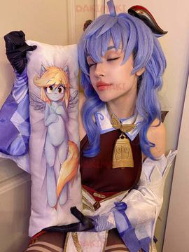 Мини дакимакура Пони из Дружба — это чудо | My Little Pony арт. M0607, 60х20 см