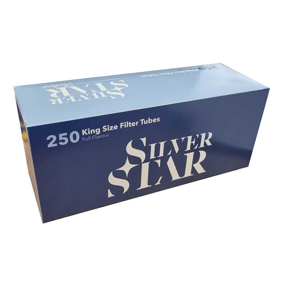 Гильзы для сигарет "Silver Star" KS 250 шт.