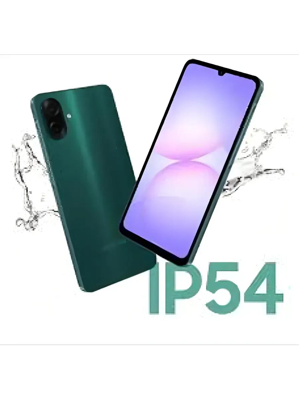 Смартфон Samsung Galaxy A07 4/64ГБ, Dual nano SIM, 6.7", 5000 мАч, Green (Зеленый)