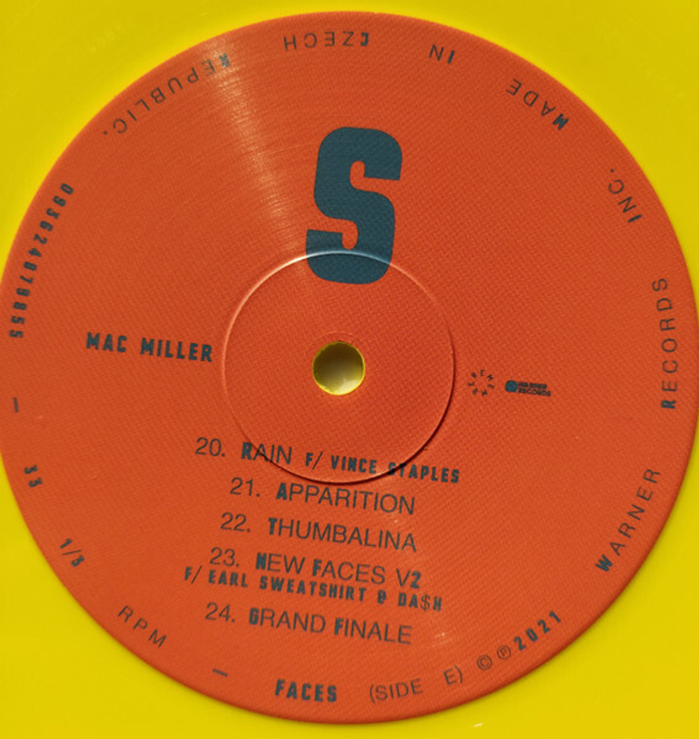 Mac Miller / Faces (Coloured Vinyl)(3LP)