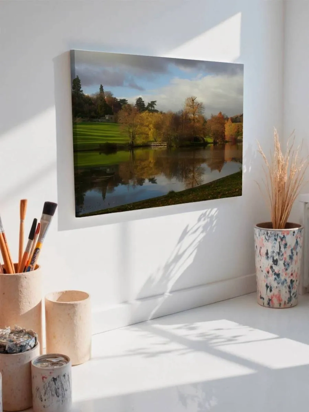 Картина на стену 40 X 50 Пруд