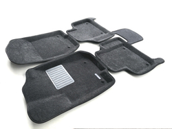 Коврики салона для MERCEDES W164 (ML,GL-Class) (2006-2012) Euromat 3D Business серые. Арт. EMC3D-003501G