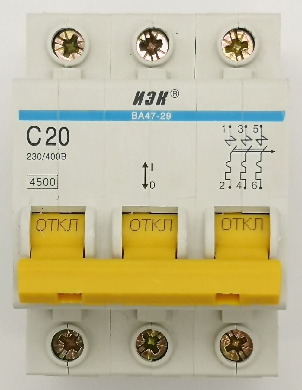 Выключатель автоматический ВА47-29 C20 3P