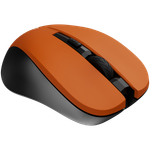 CNE-CMSW1O CANYON мышь, цвет - оранжевый, беспроводная 2.4 Гц, DPI 800/1000/1200 DPI, 3 кнопки и колесо прокрутки, прорезиненное покрытие