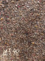 Ткань костюмная Твид 1 м (Италия) 80% шерсть 20% хлопок ш-150см