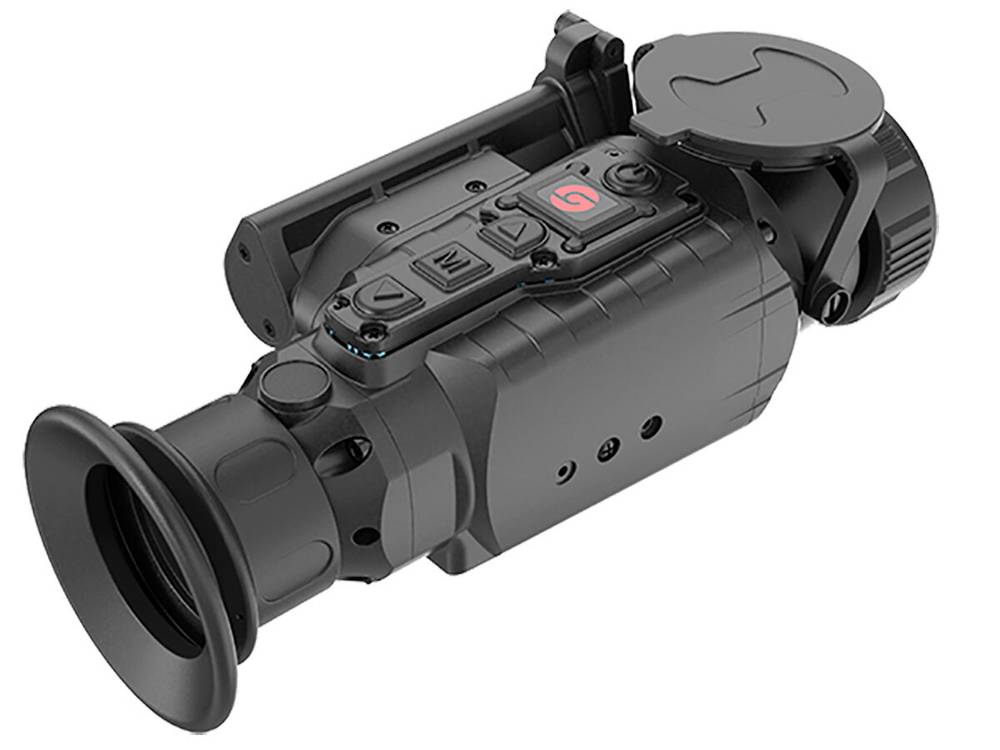 Тепловизионная предобъективная насадка Guide TA651 640x480, ø50мм, зум х1/х2/x4/x8, 18650х1 до 7ч,обнаружение 2000м DISC