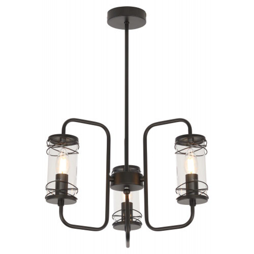 Люстра Rivoli Akanta 5061-303 3 х E14 40 Вт лофт - кантри | Rivoli