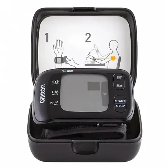 Тонометр Omron автоматический на запястье RS7, HEM-6232T-E